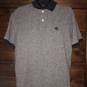 Express black/gray polo